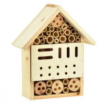 Hmyzí hotel drevo jedľový domček pre hmyz prírodný H23,5cm