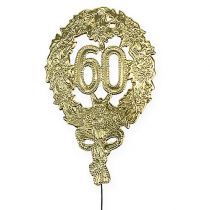 položky Jubilejné číslo 60 Ø8cm 10 ks