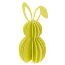 položky Dekoratívna plstená figúrka králika na jarnú výzdobu, 20 cm, 4 kusy