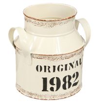 položky Džbán Kovová dekorácia &quot;Originál 1982&quot; Krémová hrdza V16cm 2ks
