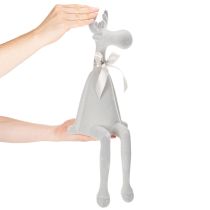položky Vianočná figúrka soba s dlhými nohami, na poličku, 54 cm