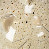 položky Keramická dekoratívna figúrka mačky, okrúhly dizajn do obývačky alebo spálne, 13 cm