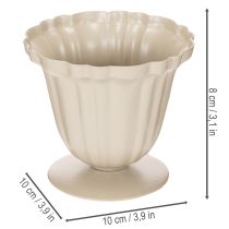 položky Dekoratívna miska, krémová trofej, malá, 10 cm