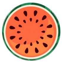 položky Sada podložiek pod poháre s ovocím, ovocný dizajn, dekorácia stola, kuchyňa a obývačka, 10 cm, 6 kusov