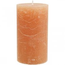 položky Jednofarebné sviečky Orange Peach Rôzne veľkosti