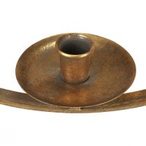 položky Svietnik na zavesenie kovová dekorácia zlatá vintage Ø38/V48cm