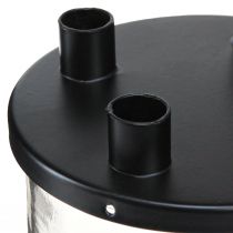 položky Svietnik sklenený Tyčinkový svietnik dekoračný sklo V11cm Ø10cm