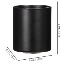 položky Magnetický svietnik, matný povrch, 4 cm, 4 kusy