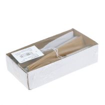 položky Svietnik strieborný na tyčinkové sviečky 15cm 4 ks