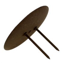 položky Svietnik v hnedej farbe Ø9cm 4 ks