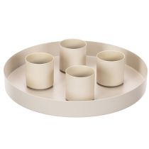 položky Magnetické svietniky na hrubé kužeľovité sviečky (4 cm), 4 kusy