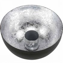 položky Svietnik Čierny Strieborný Tyčinkový svietnik Ø10cm V5cm