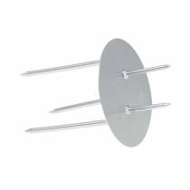 položky Zásuvný svietnik strieborný Ø4,5cm 12 ks