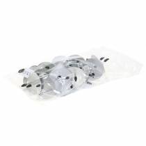 položky Zásuvný svietnik strieborný Ø4,5cm 12 ks