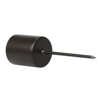 položky Držiak na sviečky na nalepenie, čierny, Ø3,2 cm, 4 kusy