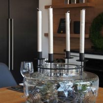 položky Stojan na sviečky čierny Ø28cm V11cm