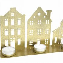 položky Svietnik vianočné osvetlenie Deco Houses Gold 52×12cm