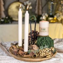 položky Svietnik kovový tyčový svietnik zlatý Ø9,5cm 4ks