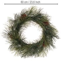 položky Veniec z umelých borovicových konárov so šiškami 60 cm