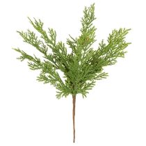 položky Umelý borovicový konár so šiškami, 28 cm, 6 kusov