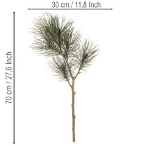 položky Umelý borovicový konár na dekoráciu stola a do váz, 70 cm