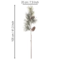položky Umelý borovicový konár so šiškami a dlhým ihličím 105 cm