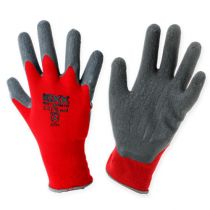 položky Kixx nylonové záhradné rukavice veľkosť 11 červená, šedá