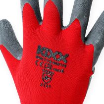 položky Kixx nylonové záhradné rukavice veľkosť 10 červené, šedé
