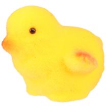 položky Malé veľkonočné kuriatka žltooranžové vločkované V4,5cm 18 ks