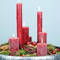 položky Kokosová hviezda červená 5cm 50ks Vianočná dekorácia deko hviezdy