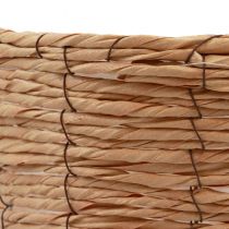 položky Košík s rúčkou kôš na rastliny darčekový kôš umelý 31×23×36cm