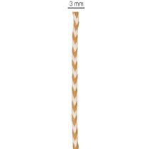 Článok Darčeková stuha, dvojfarebná šnúrka, 3 mm, 20 m