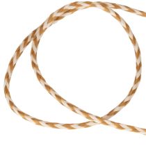 Článok Darčeková stuha, dvojfarebná šnúrka, 3 mm, 20 m