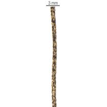 položky Lesklá šnúra na darčekové balenie a dekoráciu, 3 mm, 20 m