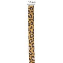 Článok Kučeravá stuha, leopardí vzor, darčeková stuha na kreatívne balenie, 10 mm, 100 m