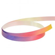 položky Curlingová stuha farebná gradientná darčeková stuha žltá, ružová, fialová 10mm 250m
