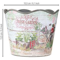 položky Kvetináč na bylinky plastový Fresh Garden H13,5cm 2ks