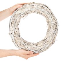 položky Veniec na dvere z vetvičiek, veľká dekorácia 40 cm
