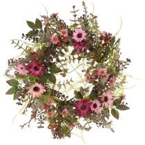 položky Kvetinový veniec so sedmokráskami a bobuľami staroružový Ø30cm