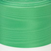 položky Moaré stuha na veniec 125 mm x 25 m v zelenej a bielej farbe, taftovo tkaná stuha, národná stuha, ozdobná stuha