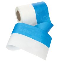 položky Moaré modrobiele stuhy na veniec, 150 mm