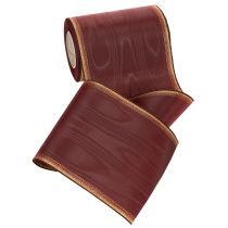 položky Stuha do venca Moiré 150mm Bordeaux taftová ozdoba na stuhu