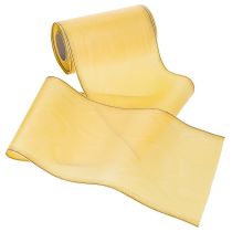 položky Vencová stuha moaré vencová stuha žltá 175 mm 25 m