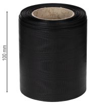 položky Čierna stuha na veniec 100 mm 25 m - smútočná stuha, mašľová stuha, ozdobná stuha, kvetinárske potreby