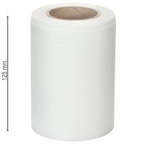 položky Biela veniec stuha 125 mm 25 m dekoračná stuha pohrebná výzdoba hrobu