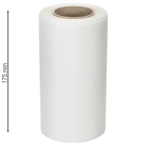 položky Biela stuha na veniec pre pohrebné kvetinárstvo, šírka 175 mm, dĺžka 25 m, vysoko kvalitná acetátová stuha