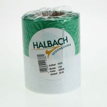 položky Moaré stuha na veniec 125 mm x 25 m v zelenej a bielej farbe, taftovo tkaná stuha, národná stuha, ozdobná stuha