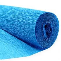 položky Krepový papier floristický kvalitný modrý 50x250cm