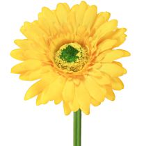 položky Umelé kvety Gerbera Sun Yellow Garden Flower 47cm