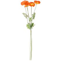 Článok Umelé vlčie maky letné kvety oranžové Ø7cm L78cm 3ks